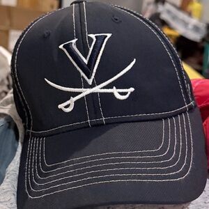 UVA- Top of the World Dark Blue Cap with White Stitching